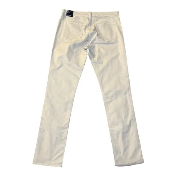 J Crew Stone Slim-fit garment-dyed five-pocket pant Mens 34‎ x 34 NWT